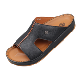 Shams Deer Leather Orthopedic Arabic Sandals | Premium Medicated Sandals UAE