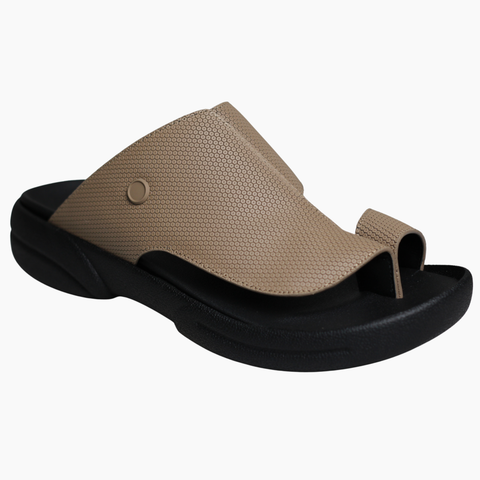 Tucci Keffiyeh Arabic Style Sandals | Comfort Sandals with Arch Support UAE | توتشي كوفية – صنادل عربية أنيقة | راحة مع دعم قوس القدم في الإمارات