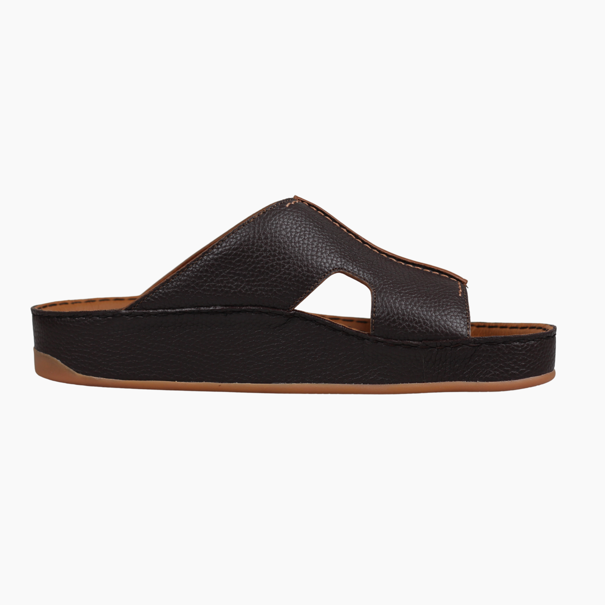Shams Deer Leather Orthopedic Arabic Sandals | Premium Medicated Sandals UAE