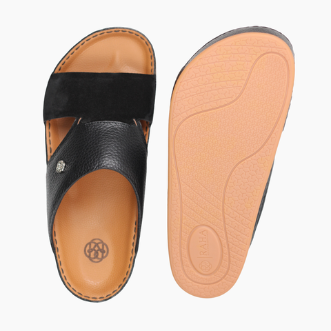 Wasl Arabic Orthopedic Sandals UAE | Premium Orthopedic Leather Sandals for Men | وصل – صنادل عربية تقويمية فاخرة في الإمارات | صنادل جلدية طبية للرجال