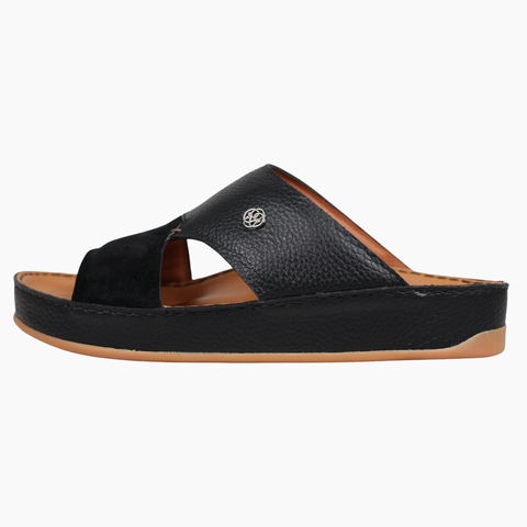 Wasl Arabic Orthopedic Sandals UAE | Premium Orthopedic Leather Sandals for Men | وصل – صنادل عربية تقويمية فاخرة في الإمارات | صنادل جلدية طبية للرجال