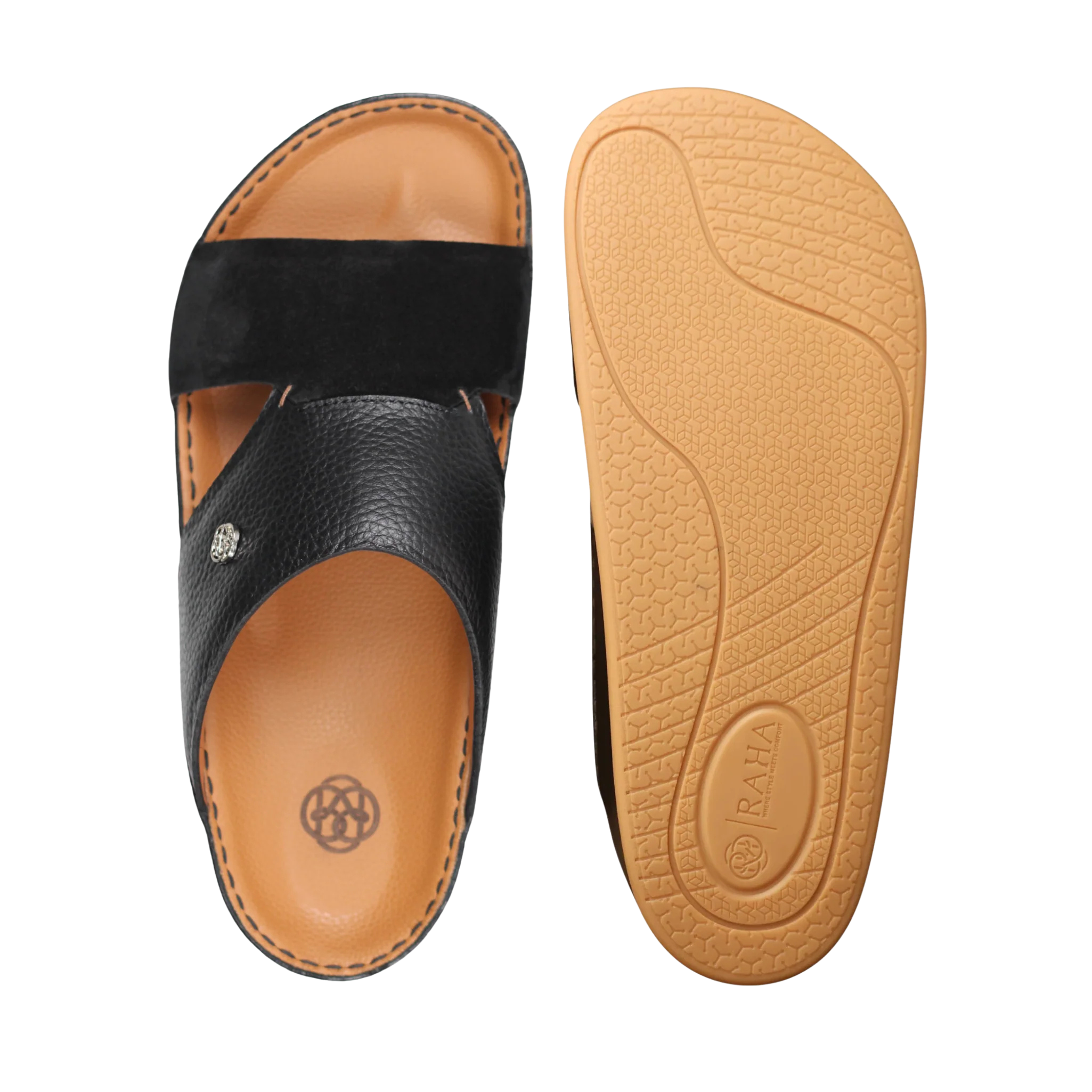 Wasl Arabic Orthopedic Sandals UAE | Premium Orthopedic Leather Sandals for Men | وصل – صنادل عربية تقويمية فاخرة في الإمارات | صنادل جلدية طبية للرجال