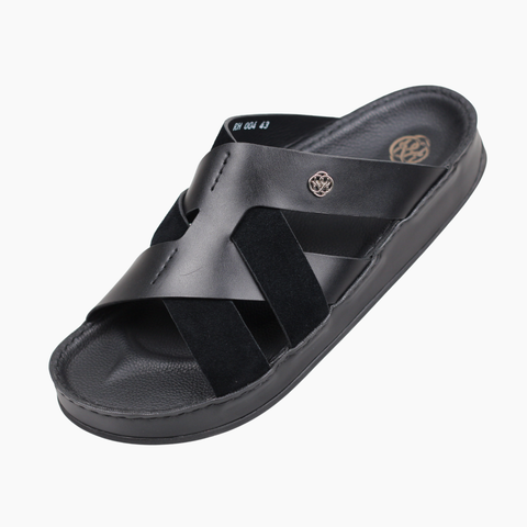 Nafis Orthopedic Arabic Sandals UAE | Handmade Leather Medicated Sandals for Men