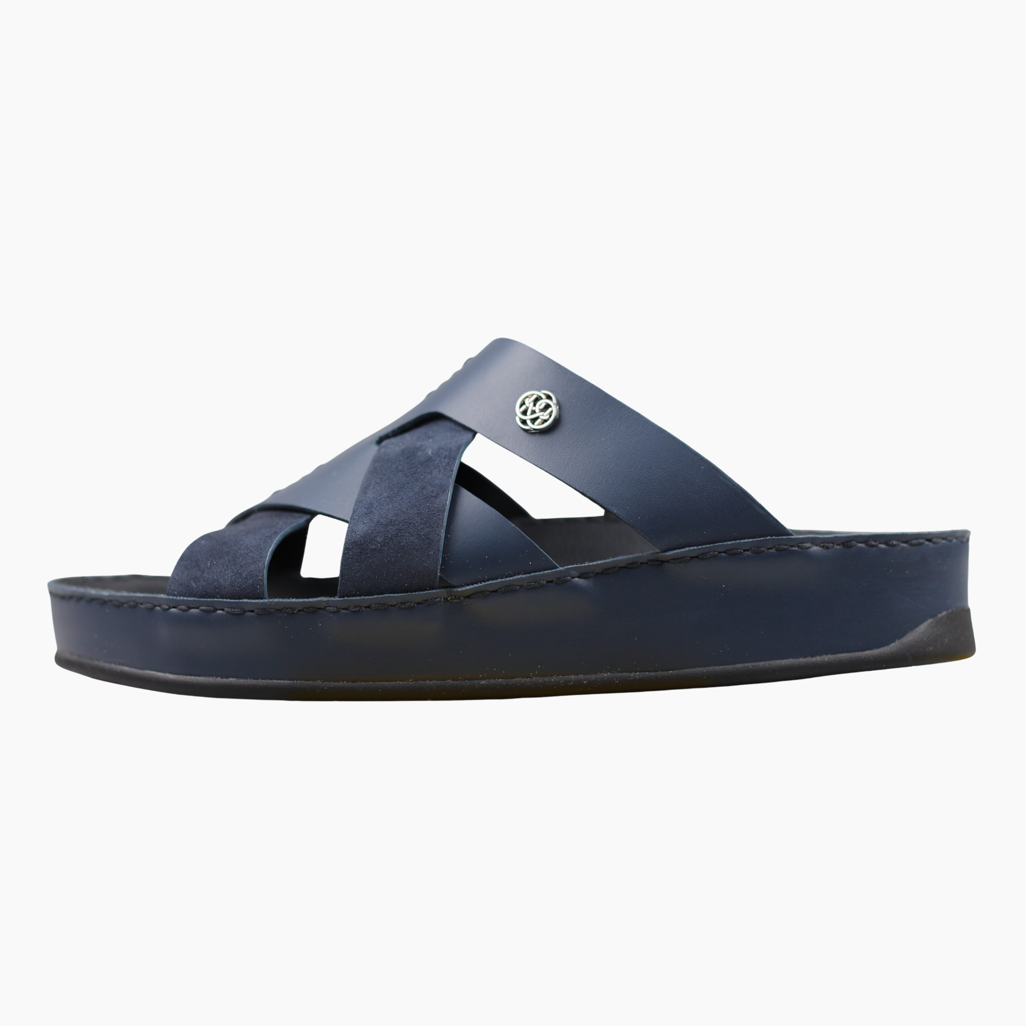 Nafis Orthopedic Arabic Sandals UAE | Handmade Leather Medicated Sandals for Men