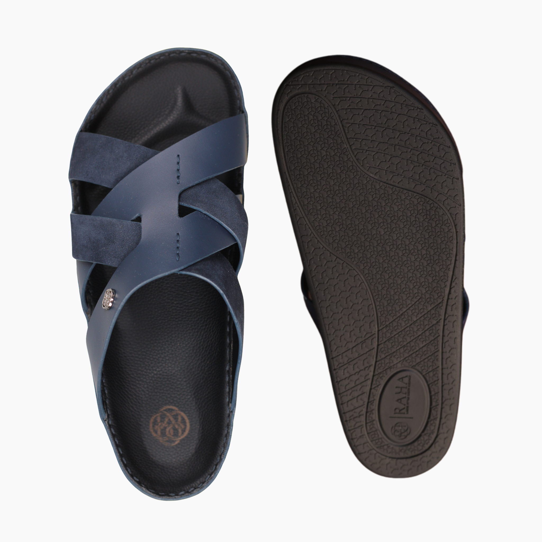 Nafis Orthopedic Arabic Sandals UAE | Handmade Leather Medicated Sandals for Men