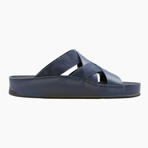 Nafis Orthopedic Arabic Sandals UAE | Handmade Leather Medicated Sandals for Men